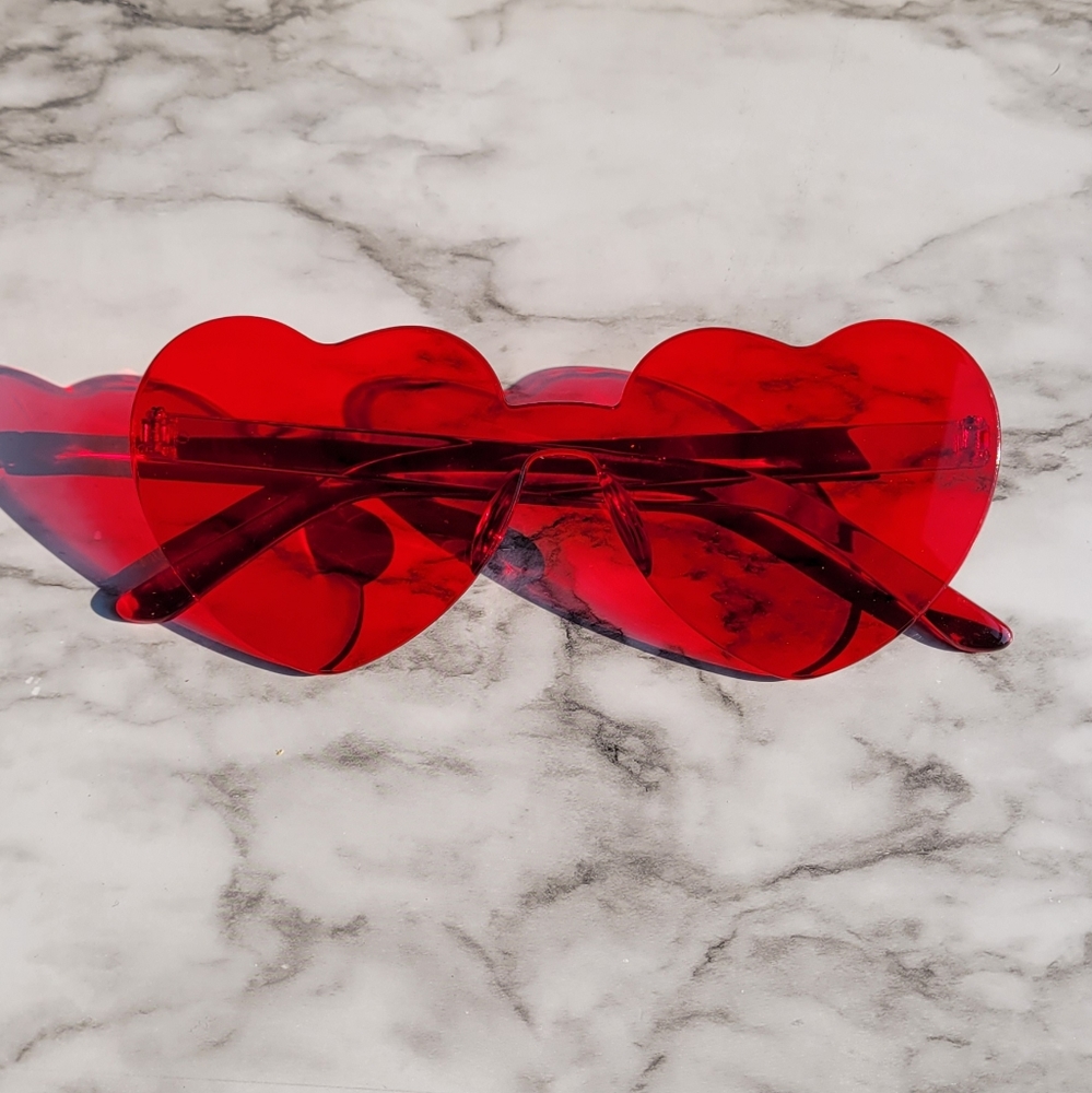 Red Heart ❤ Sunglasses